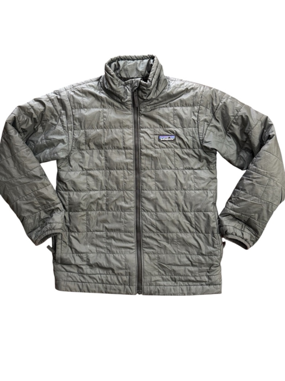 Patagonia Quilted Jacket - Gray - Kids Size M / 10